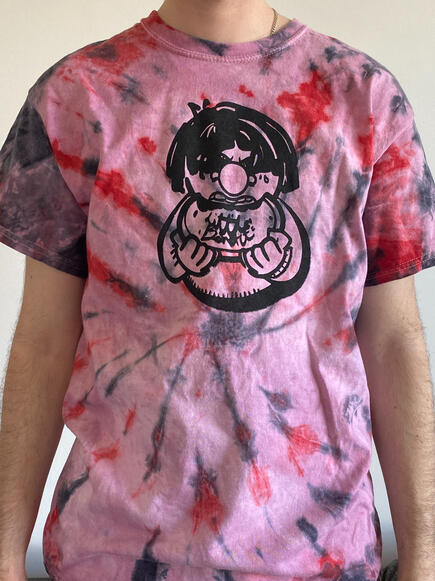 1 color printed shirt