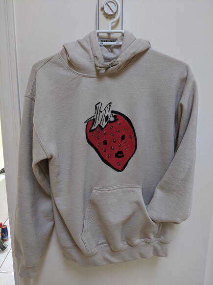 Hand painted hoodie